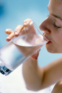 Water drinken per dag