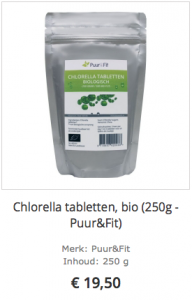biologische chlorellatabletten kopen