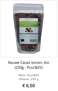 rauwe cacaobonen kopen